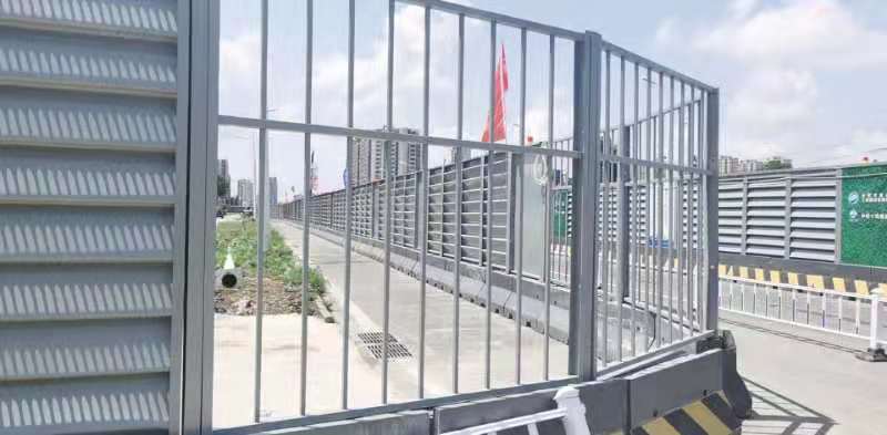 五台装配式百叶钢构围挡（合肥市政围挡）